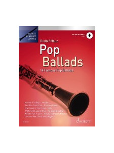 Pop Ballads for Clarinet (book/CD Play-Along)