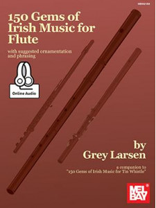 150 Gems of Irish Music for Flute (Book/Audio Online)