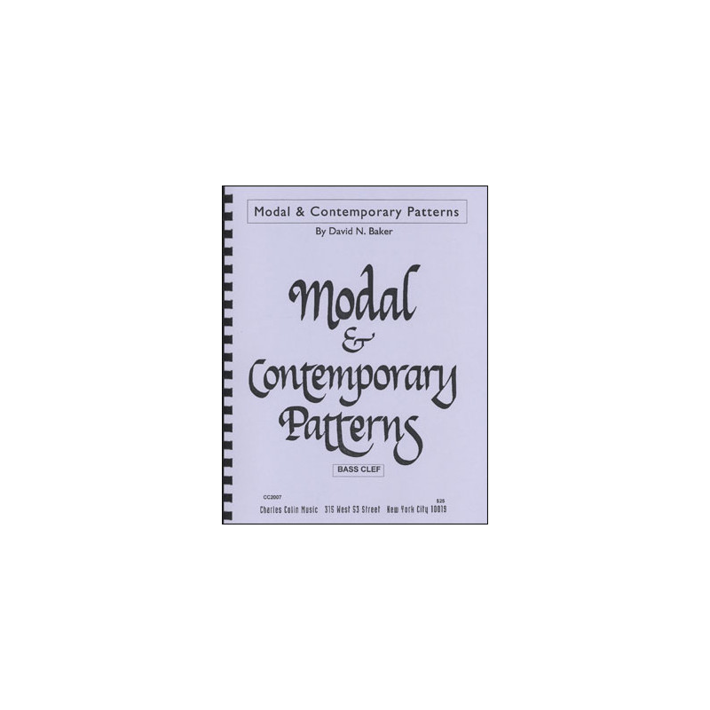 Modal & Contemporary Patterns - Bass clef