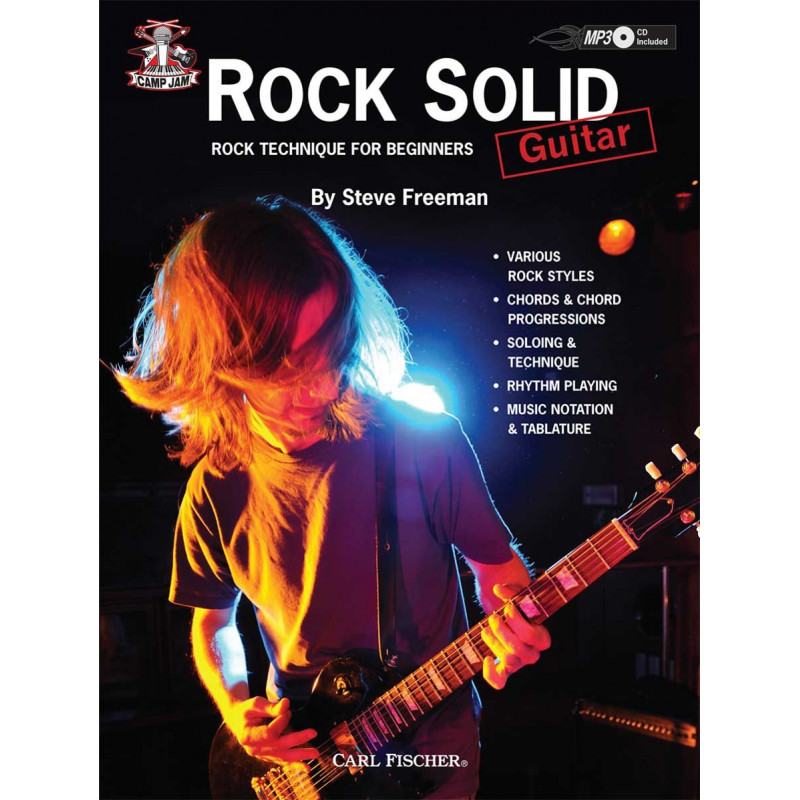 Camp Jam - Rock Solid Guitar (book/CD)