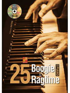 25 boogie & ragtime per pianoforte (libro/Audio/Video)