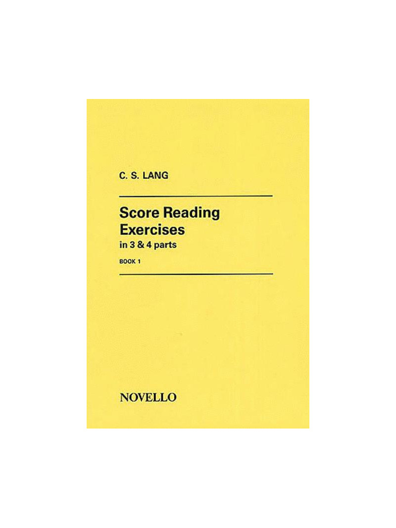 Score Reading Exercises Book 1