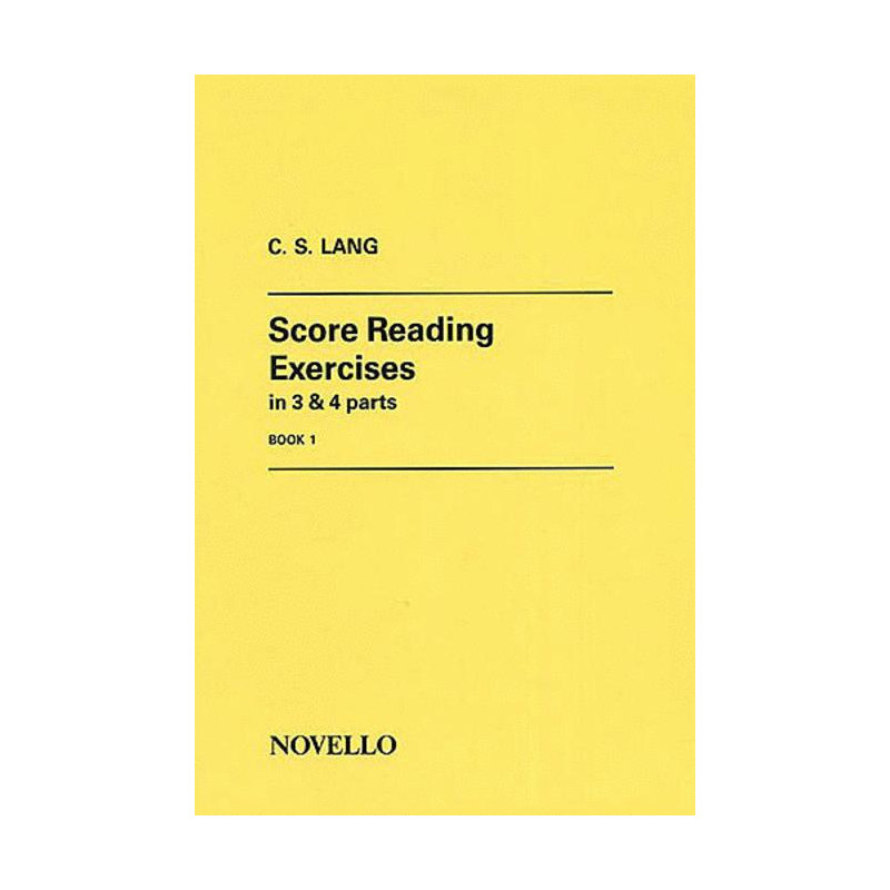 Score Reading Exercises Book 1