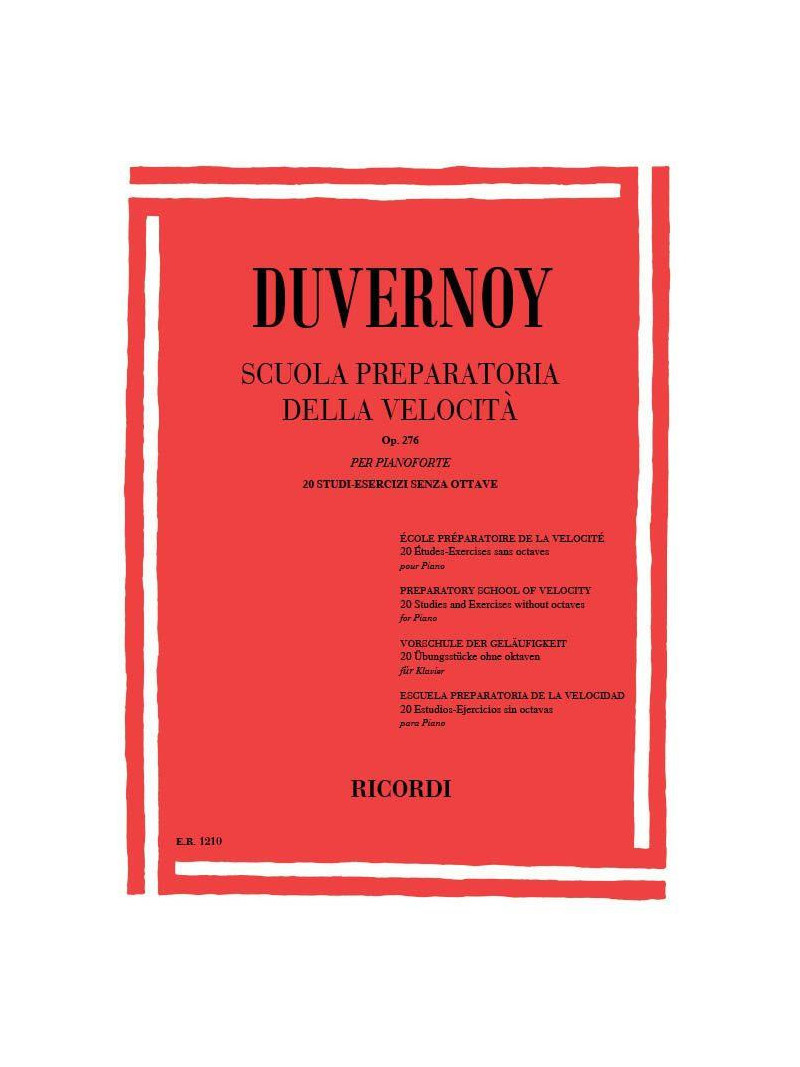Scuola preparatoria della velocità Op. 276