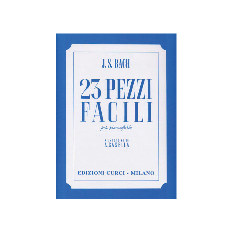 23 Pezzi facili per pianoforte