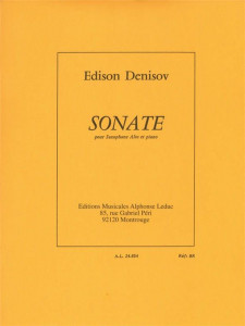 Sonata For Alto Saxophone And Piano