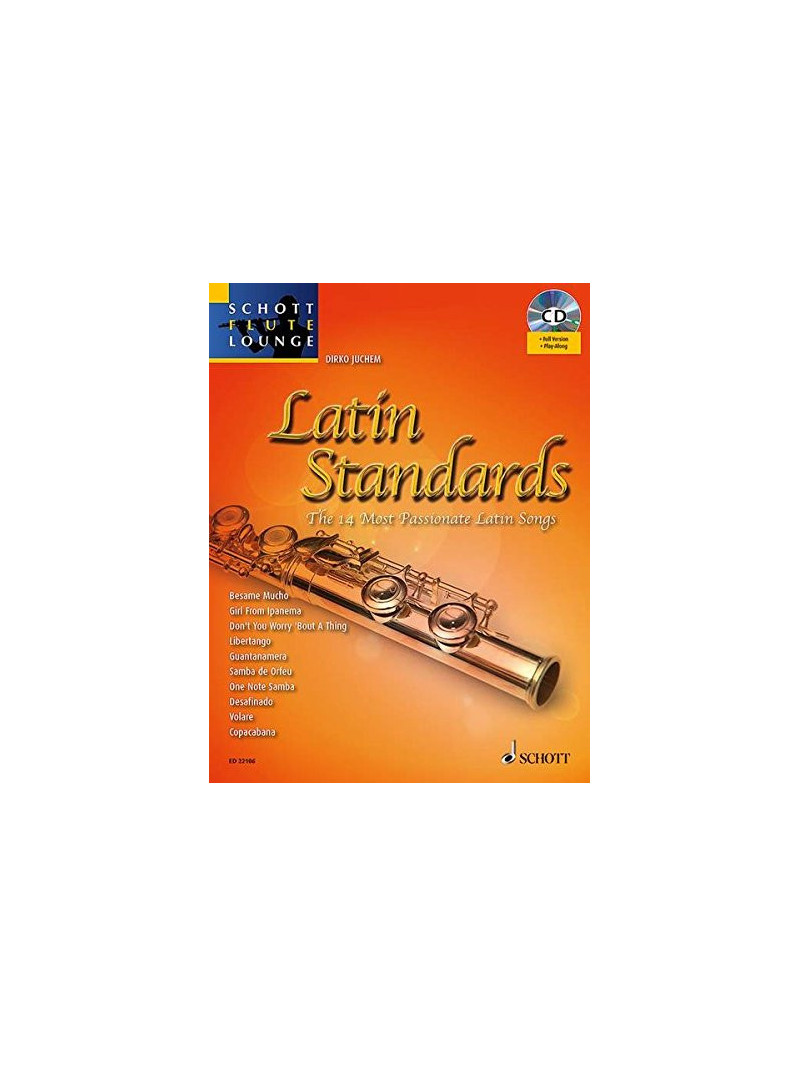 Latin Standards For Flute (book/CD Play-Along)