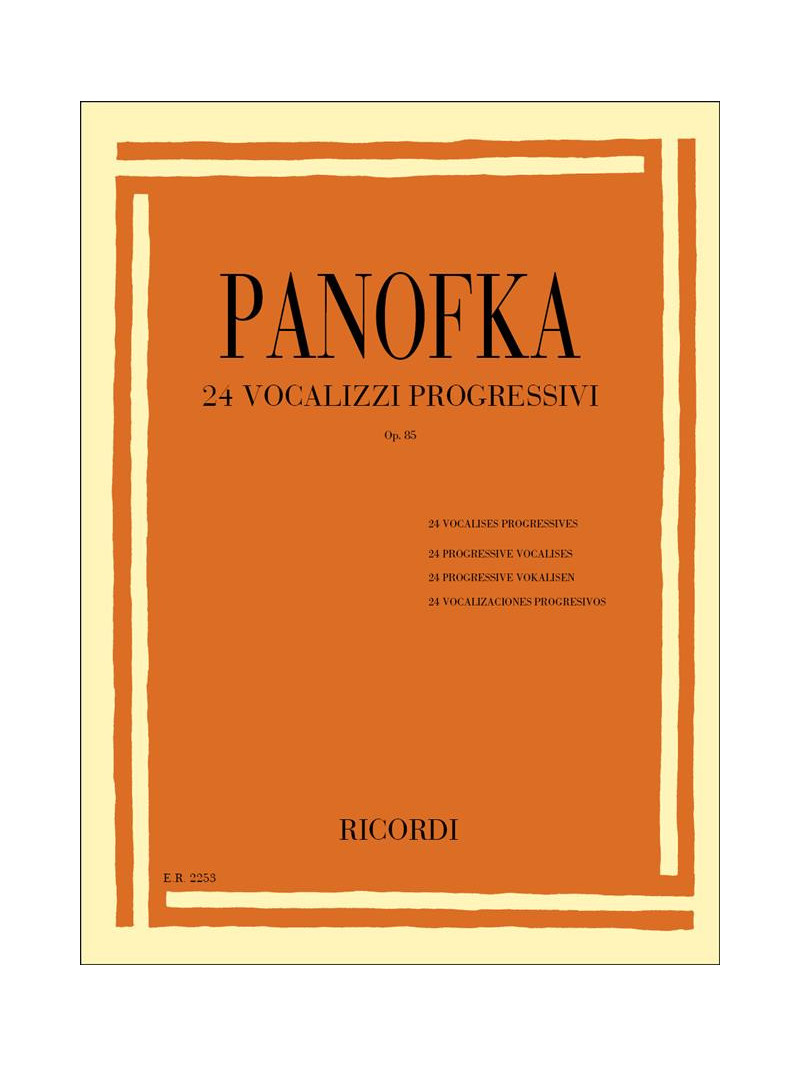 24 vocalizzi progressivi op. 85