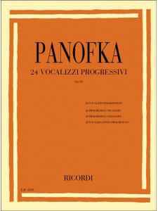 Panofka - 24 vocalizzi progressivi op. 85