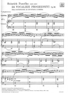 24 vocalizzi progressivi op. 85