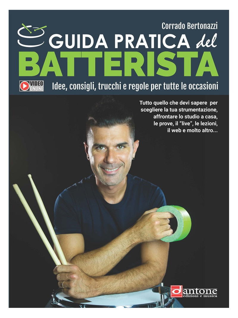 Guida pratica del batterista (libro/Video Online)