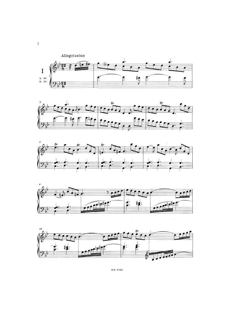 Scarlatti - Sonate Per Clavicembalo - Volume 1