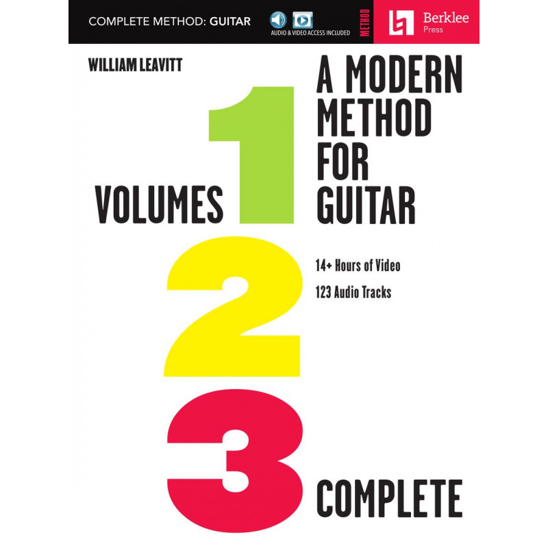 A Modern Method for Guitar - Complete Method (book/Video & Audio Tracks)