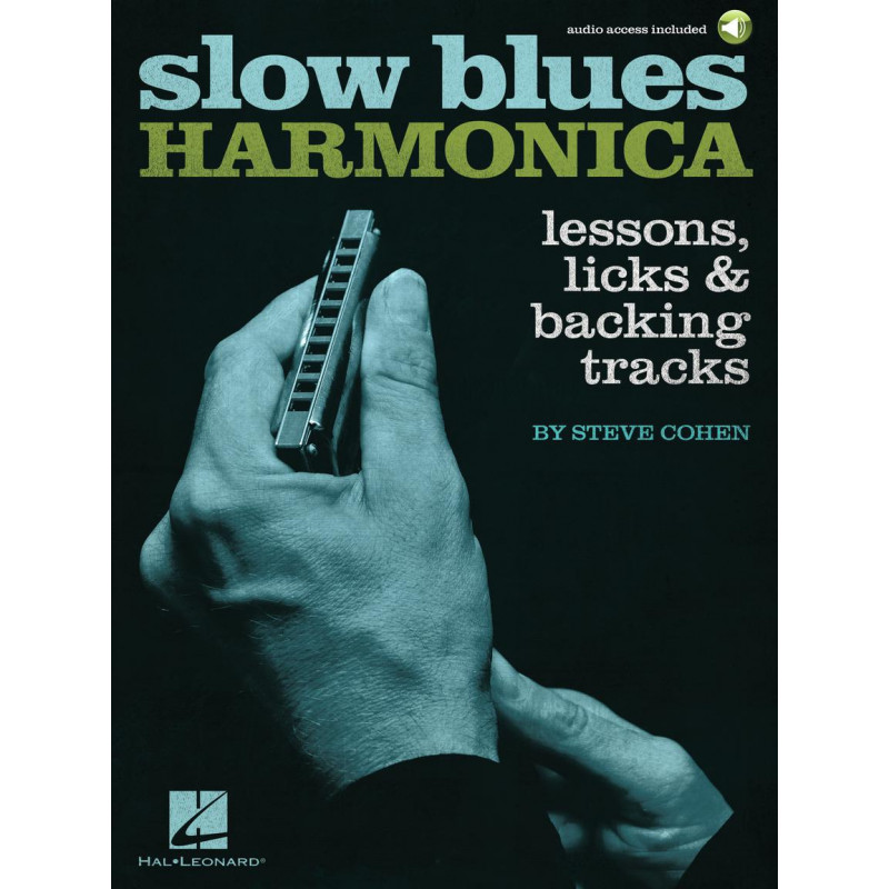 Slow Blues Harmonica (book/Audio Online)
