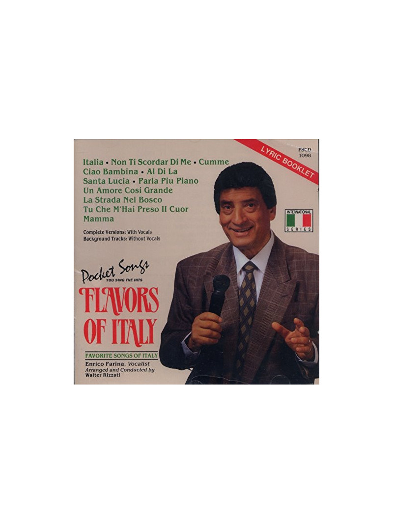Flavors of Italy - Pocket Songs (CD sing-a-long)