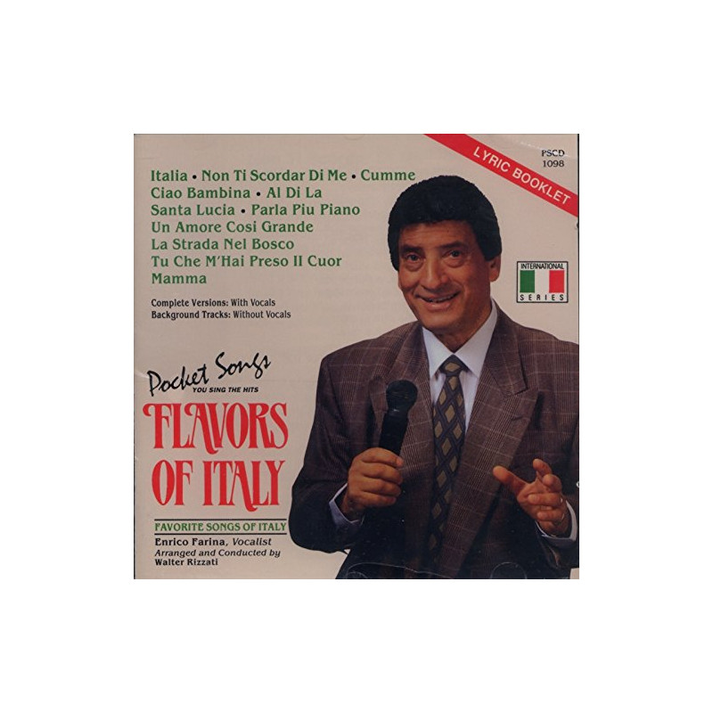 Flavors of Italy - Pocket Songs (CD sing-a-long)