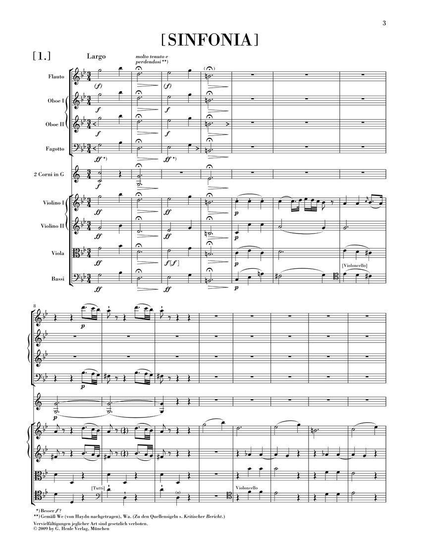 Joseph Haydn Werke - L'Isola Disabitata