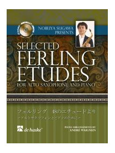 Selected Ferling Etudes for Alto Saxophone (book with Audio Online)