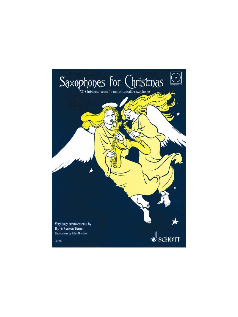 Saxophones for Christmas (book/CD)