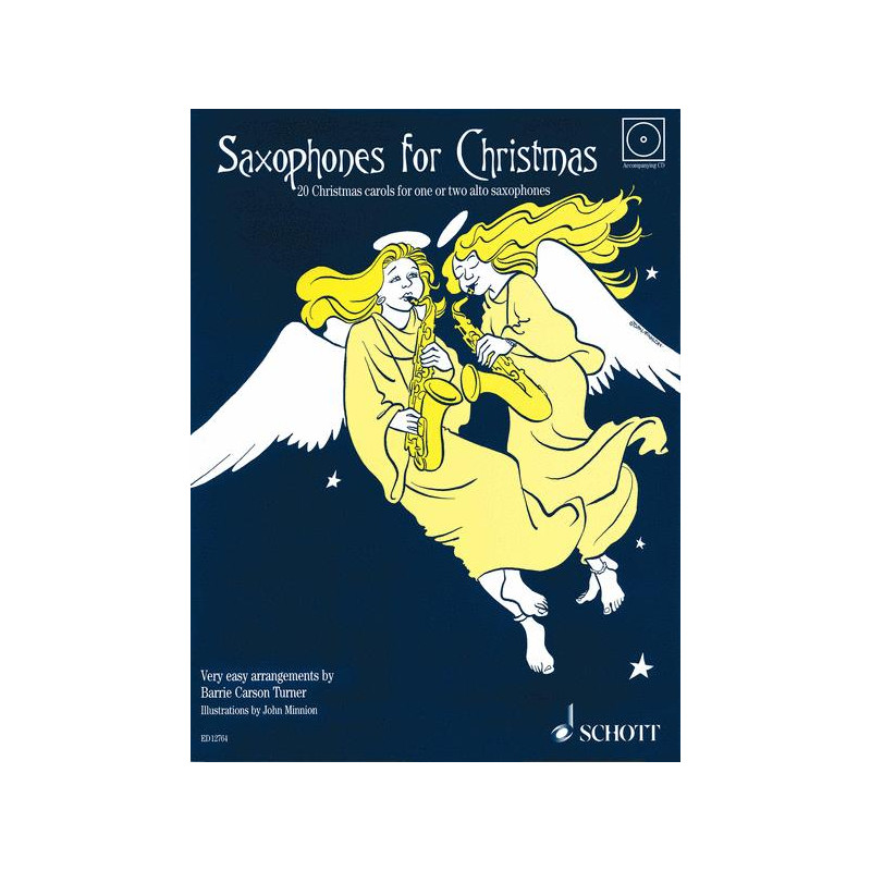 Saxophones for Christmas (book/CD)