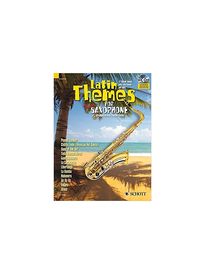 Latin Themes for Tenor Saxophone (book/CD)