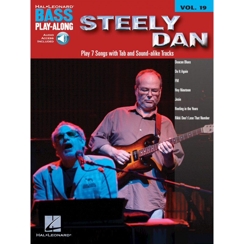 Steely Dan: Bass Play-Along Volume 19 (book/Audio Online)