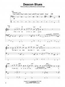 Steely Dan: Bass Play-Along Volume 19 (book/Audio Online)
