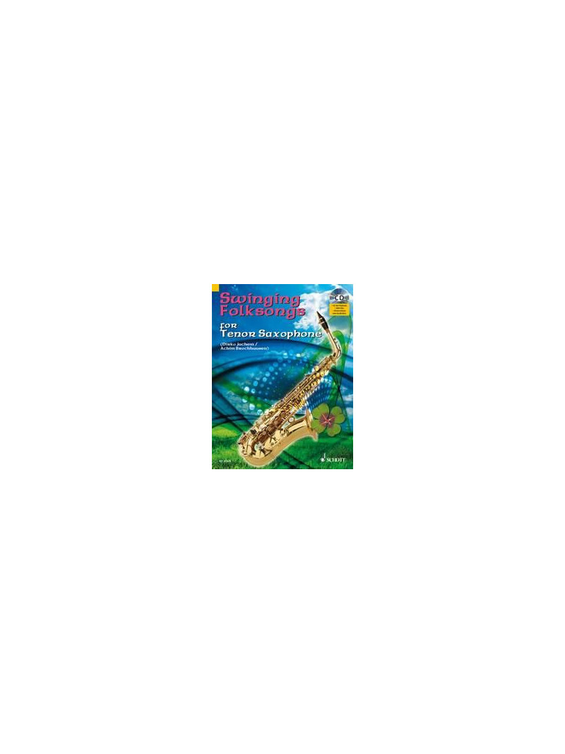 Swinging Folksongs for Tenor Saxophone (book/CD/Midi-File)