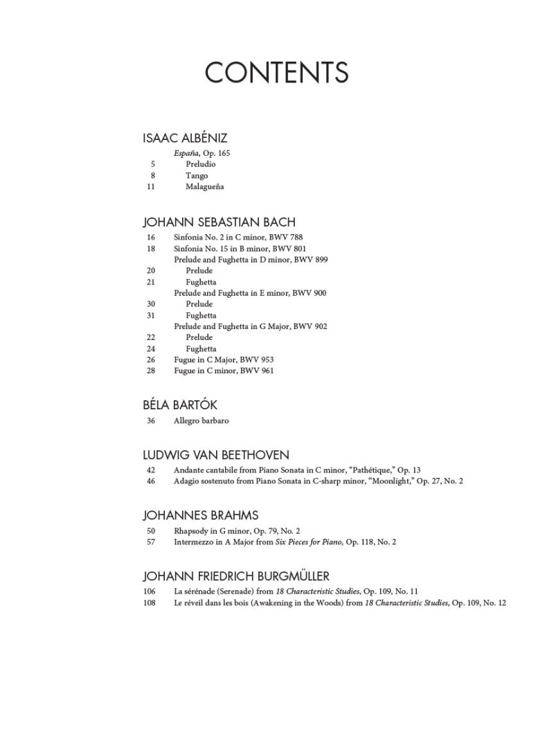 Piano Masterworks - Early Advanced Level