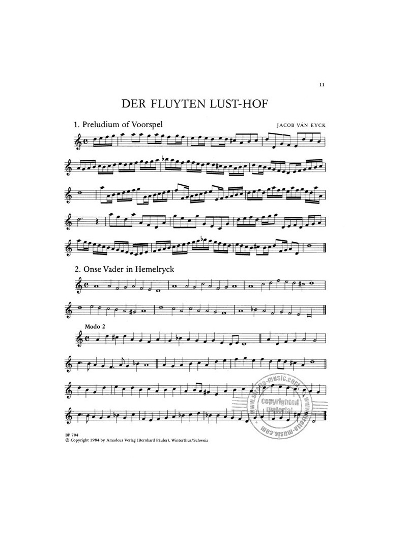 Der Fluyten Lust-hof - Band I