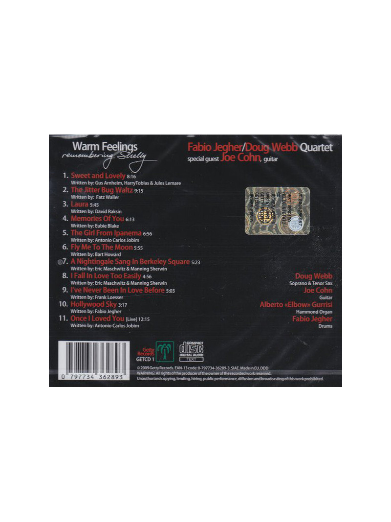 CD - Warm Feelings