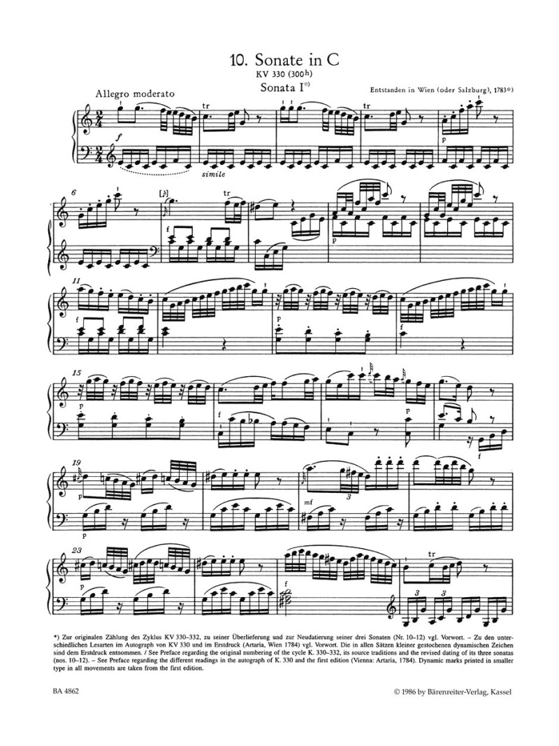 Mozart - Piano Sonatas - Volume II