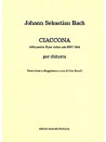 Bach - CIACCONA dalla partita II per violino solo BWV 1004