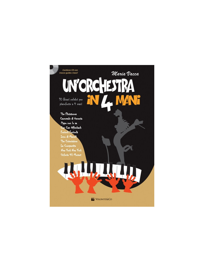 Un'Orchestra in 4 mani (libro/CD)