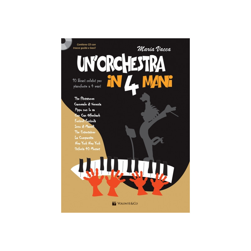 Un'Orchestra in 4 mani (libro/CD)