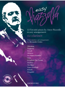 Easy Piazzolla - For Clarinet  (libro/CD MP3)