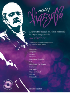 Easy Piazzolla - For Clarinet (libro/CD MP3)