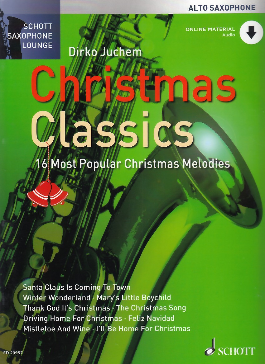Christmas Classics for Alto Saxophone (book/Audio Online)