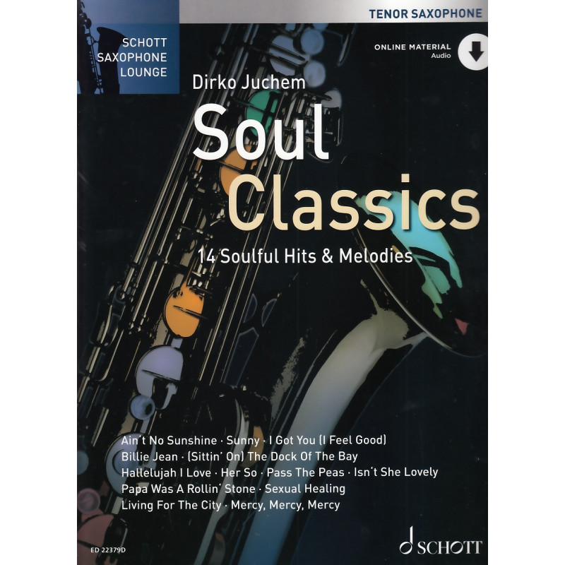 Soul Classics For Tenor Saxophone (book/CD)