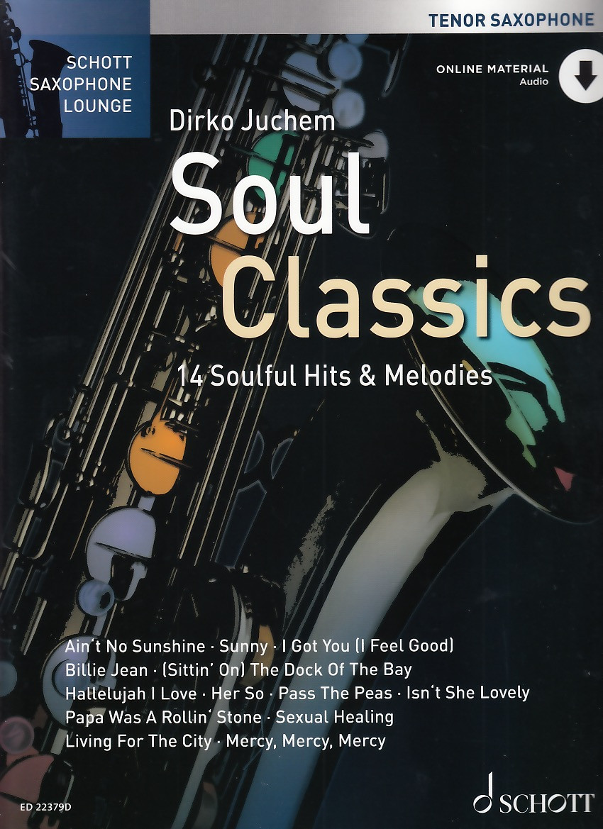 Soul Classics For Tenor Saxophone (book/Audio Online)
