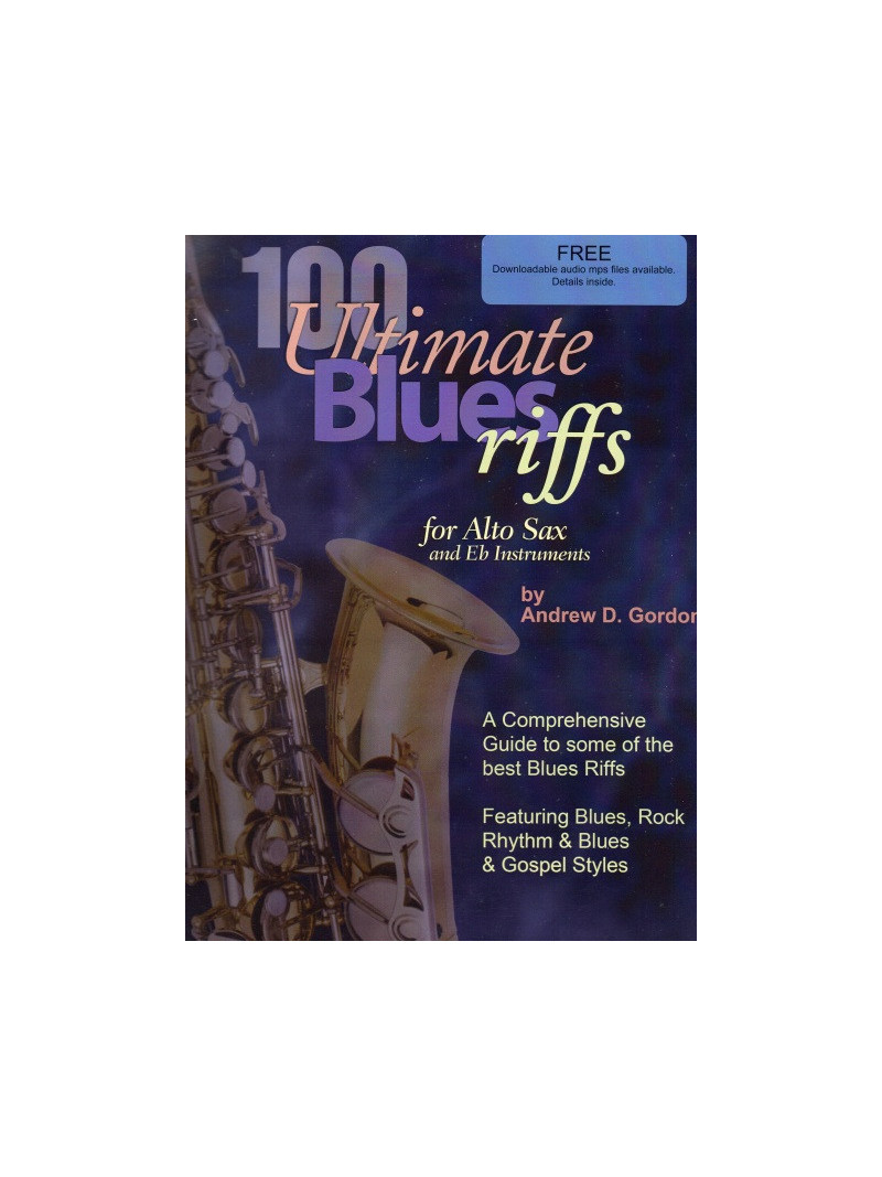 100 Ultimate Blues Riffs for Sax (book/CD)