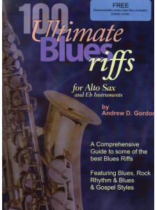 100 Ultimate Blues Riffs for Sax (book/CD)