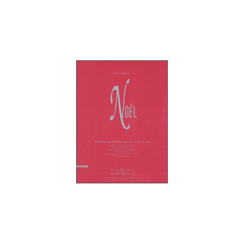 Noel (In­stru­men­ta­tion: 3 saxophones (SAT) or clarinet in Bb, alto saxophone & bassclarinet)