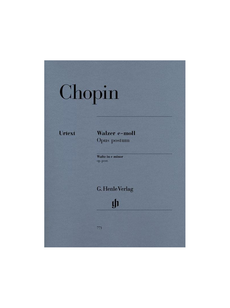 Chopin - Walzer E-Moll Opus Postum