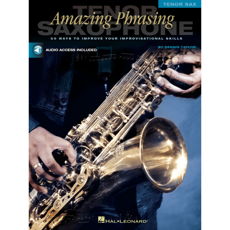 Amazing Phrasing for Alto/Tenor Sax (book/CD)