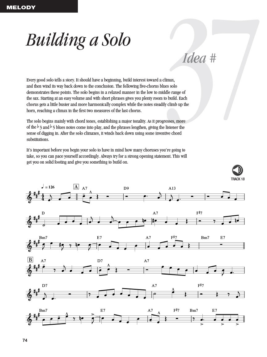 Amazing Phrasing for Alto/Tenor Sax (book/CD)