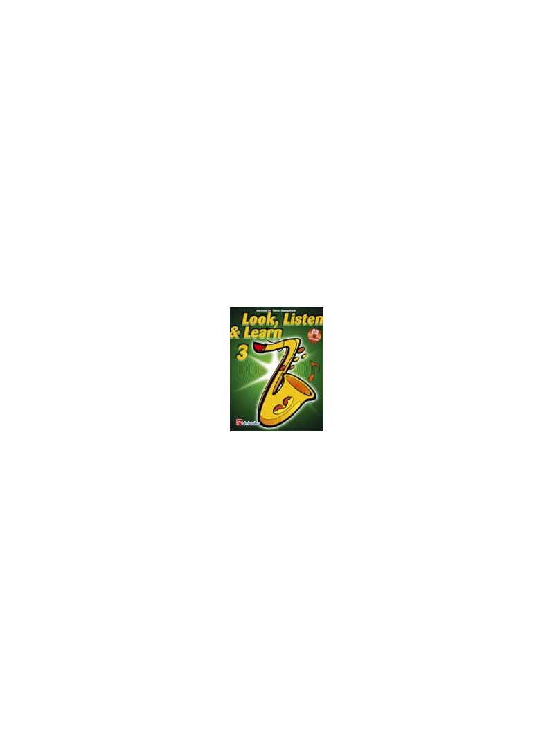 Look, Listen & Learn Tenor Sax 3 (book/CD)