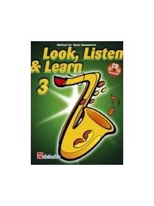 Look, Listen & Learn Tenor Sax 3 (book/CD)