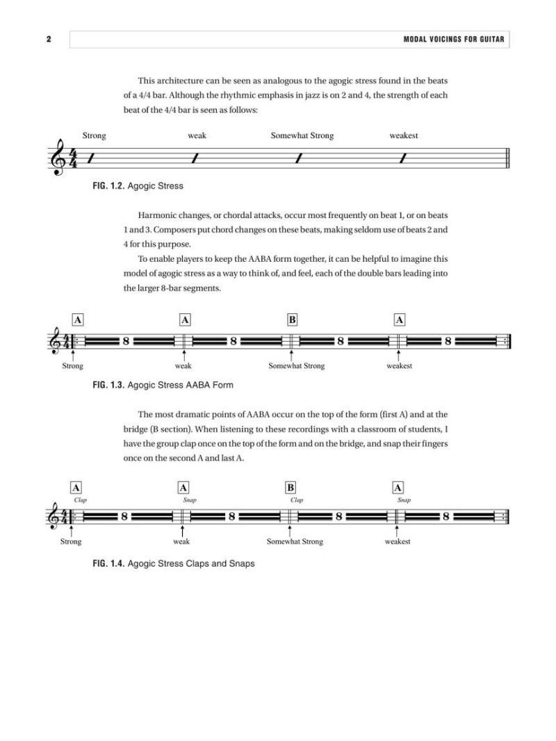 Modal Voicing Techniques for Guitar (book/Audio Online)