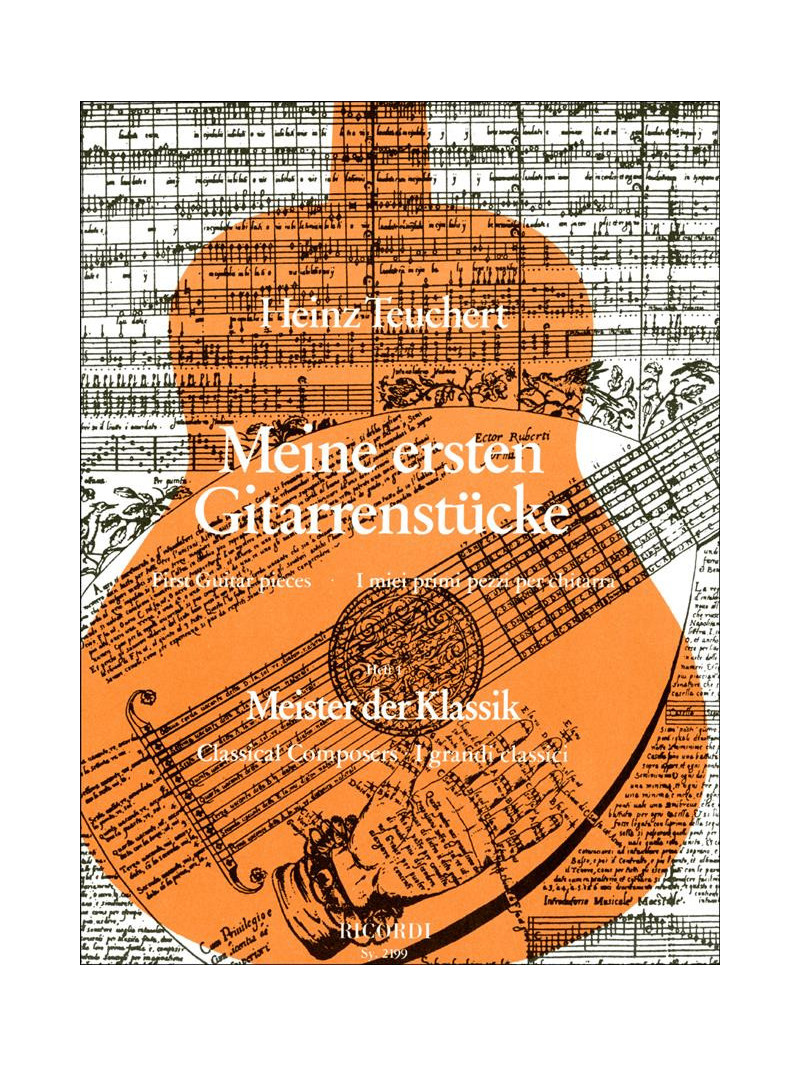Meine ersten Gitarrenstücke. Heft 1